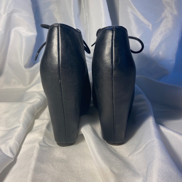 Lace Up Wedge Platform Booties from Soda - Picture 2 of 5